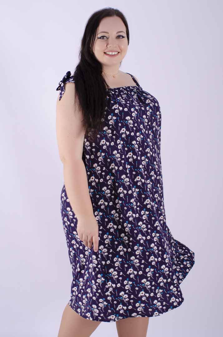 Сарафан-платье миди супер батал