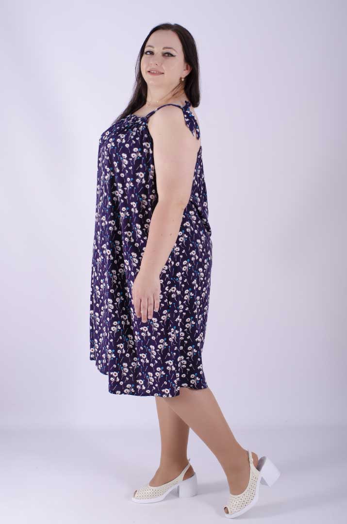 Сарафан-платье миди супер батал