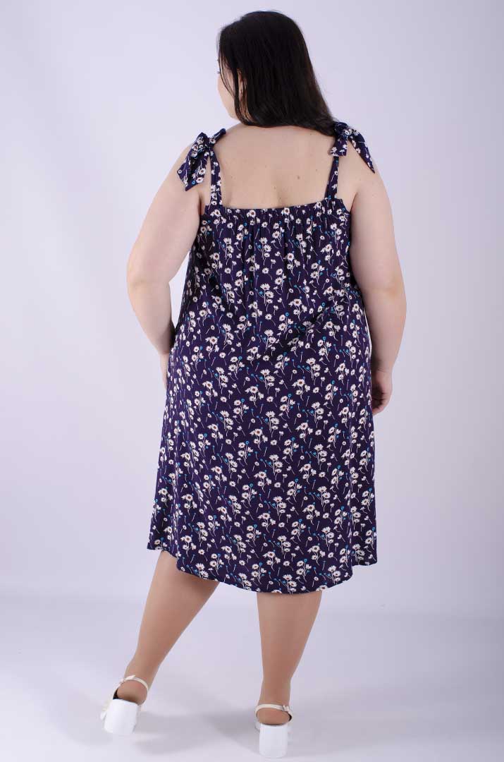 Сарафан-платье миди супер батал