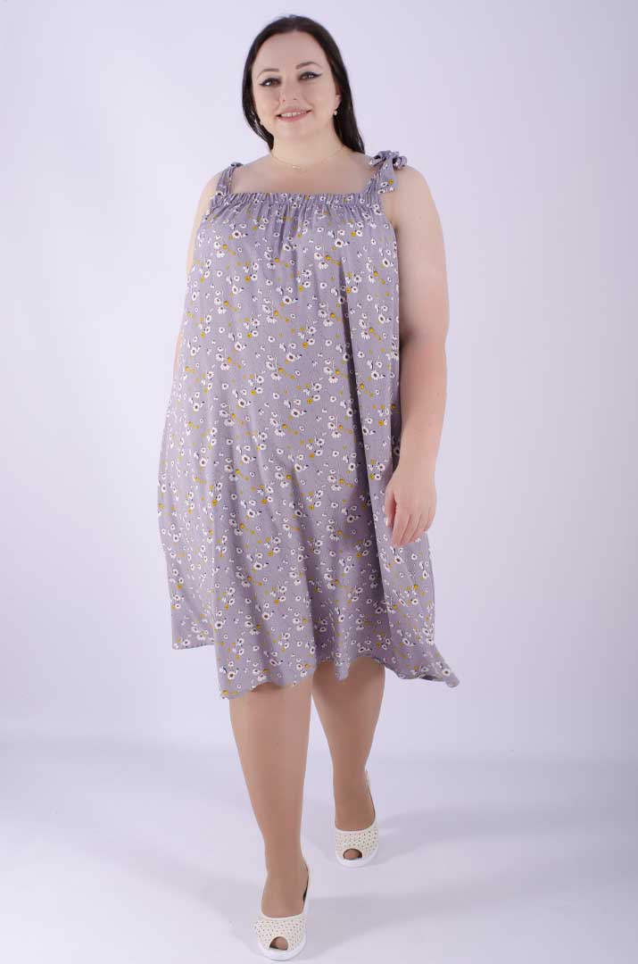 Сарафан-платье миди супер батал