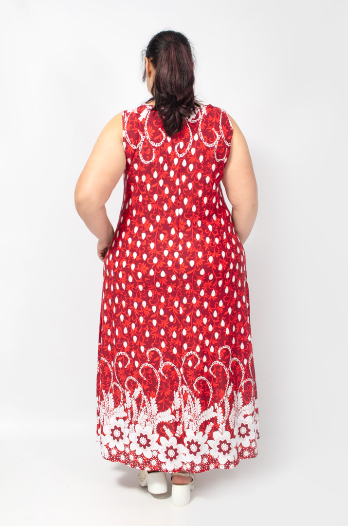 Сарафан-платье макси в разных цветах батал