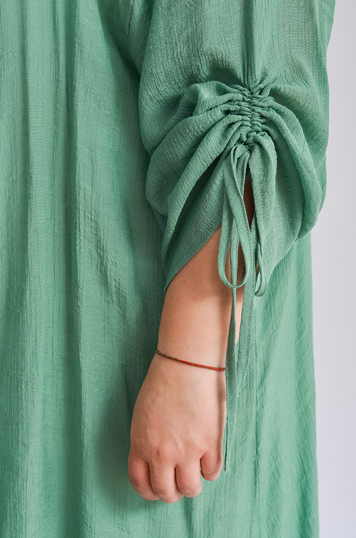 Сарафан-сукня з кардиганом та прикрасою великих розмірів