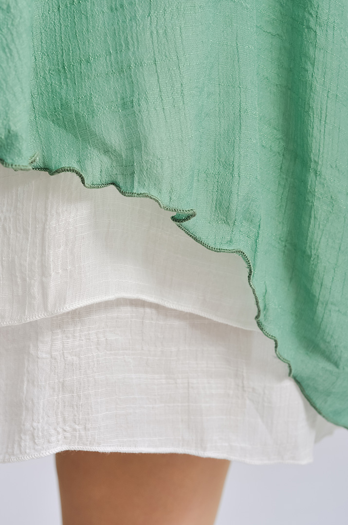 Сарафан-сукня з кардиганом та прикрасою великих розмірів