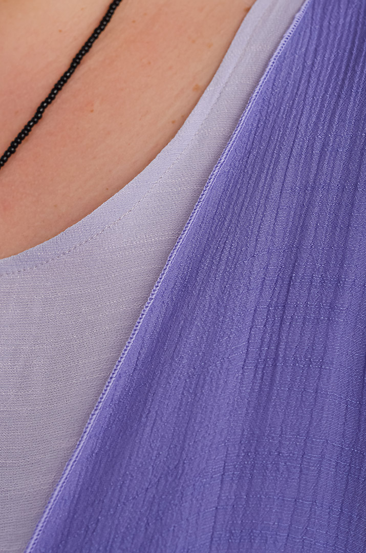 Сарафан-сукня з кардиганом та прикрасою великих розмірів