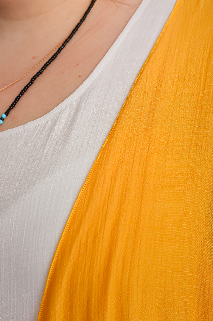 Сарафан-сукня з кардиганом та прикрасою великих розмірів