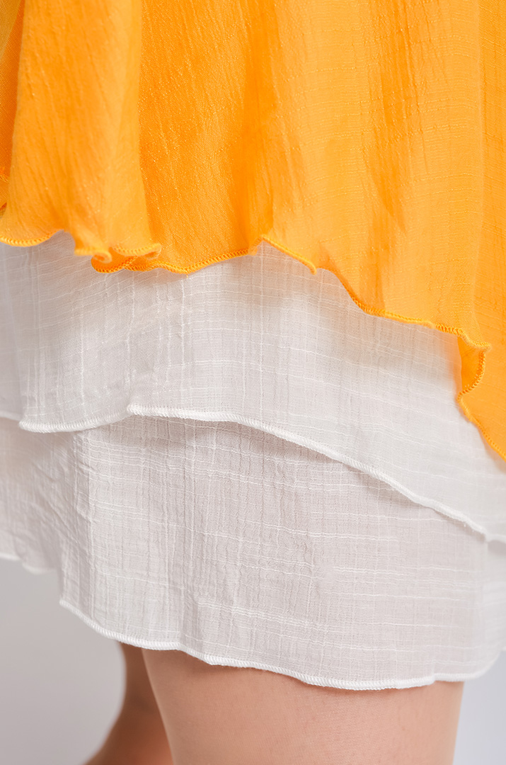 Сарафан-сукня з кардиганом та прикрасою великих розмірів