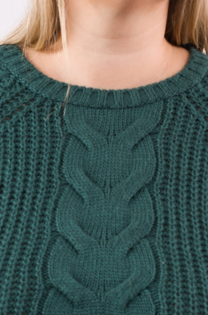 Светр вовняний подовжений