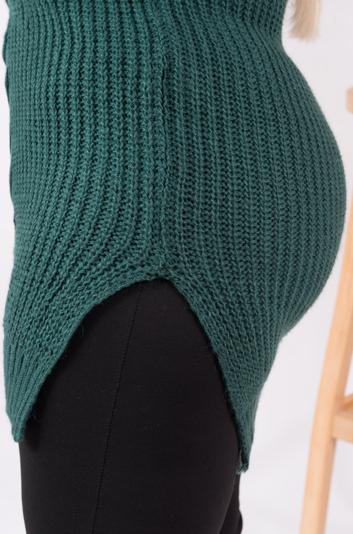 Светр вовняний подовжений