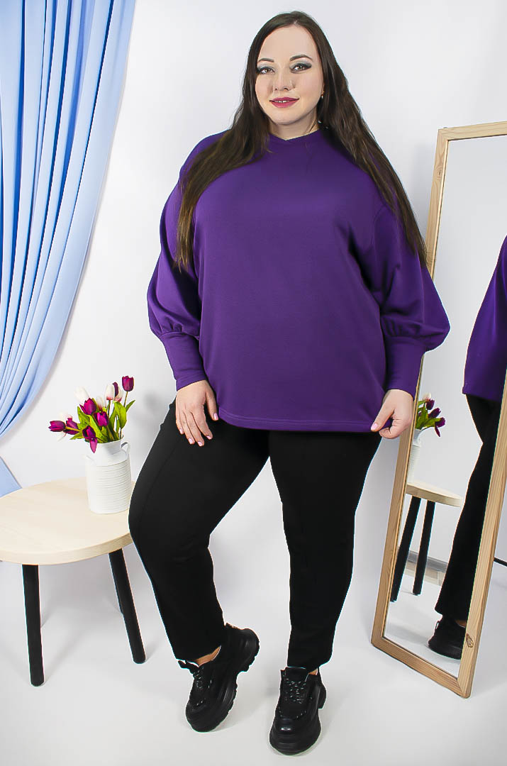 Свитшот длинный супер батал