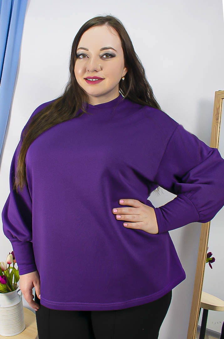 Свитшот длинный супер батал