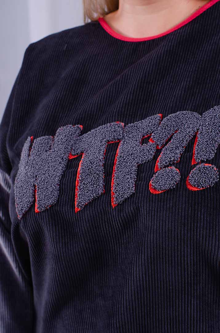 Свитшот длинный  батал