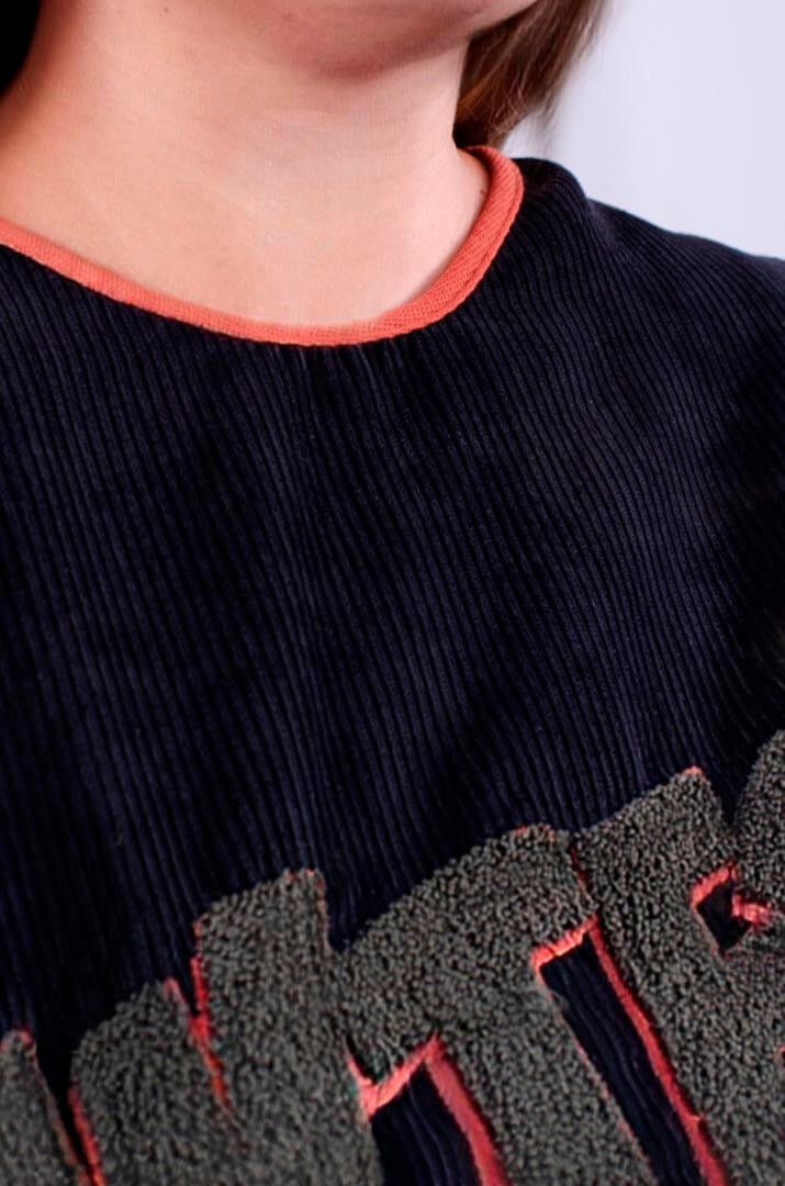 Свитшот длинный  батал