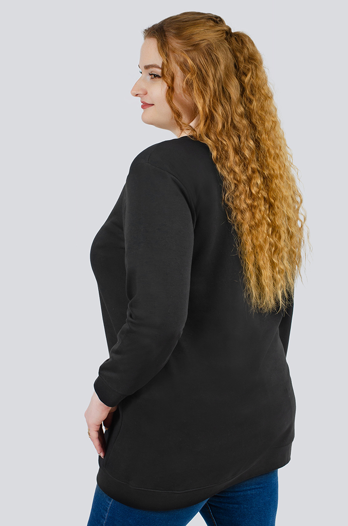 Туніка трикотажна великих розмірів
