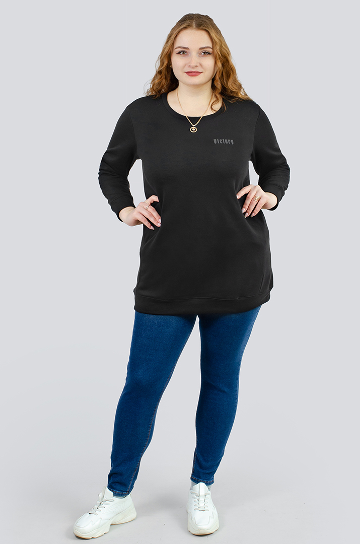 Туніка трикотажна великих розмірів