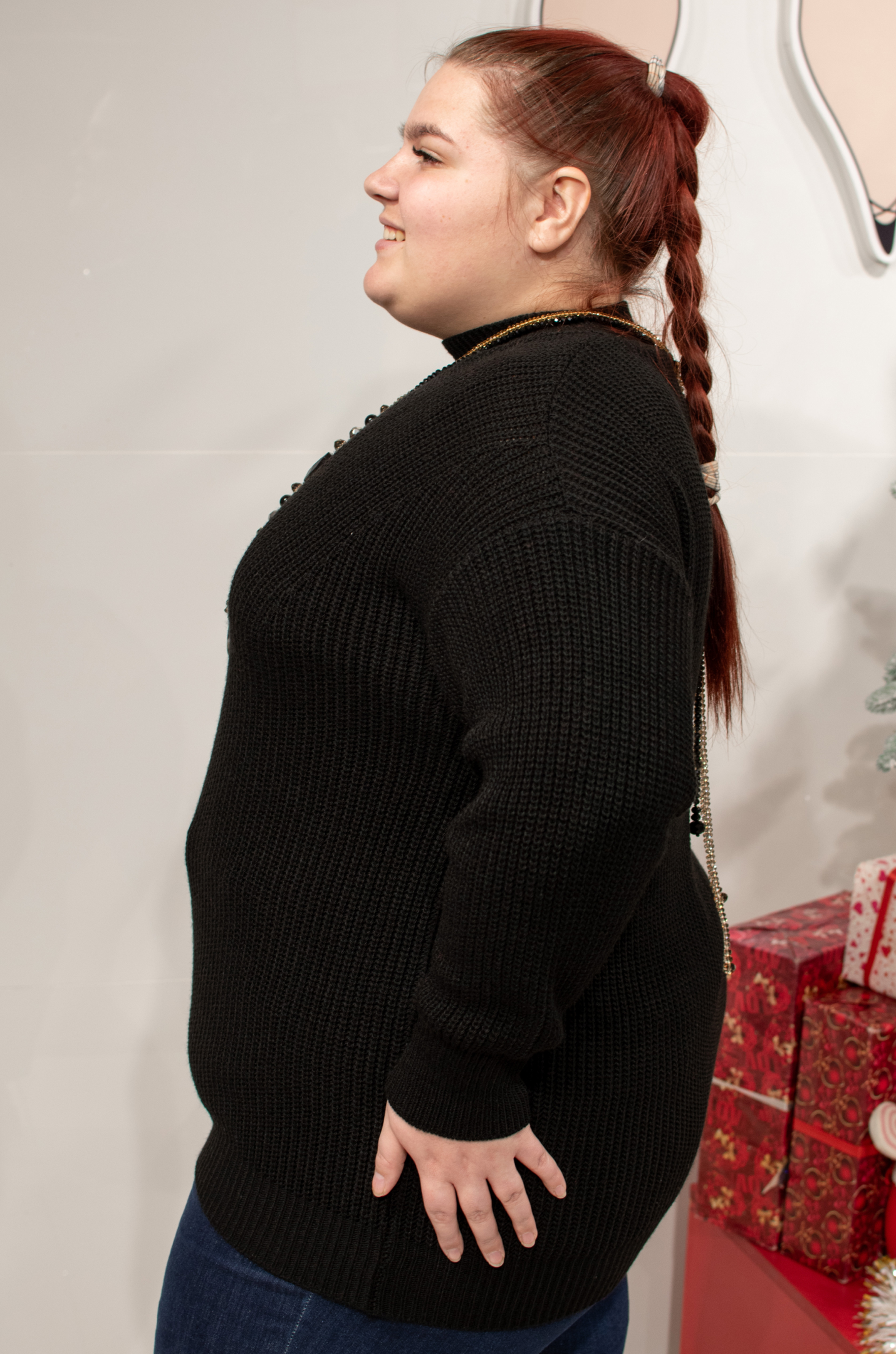 Светр короткий в'язаний під горло в різних кольорах РОЗМІРИ 54-62