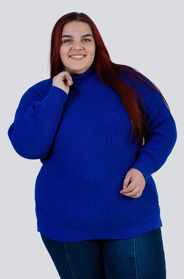 Светр короткий в'язаний під горло в різних кольорах РОЗМІРИ 54-62