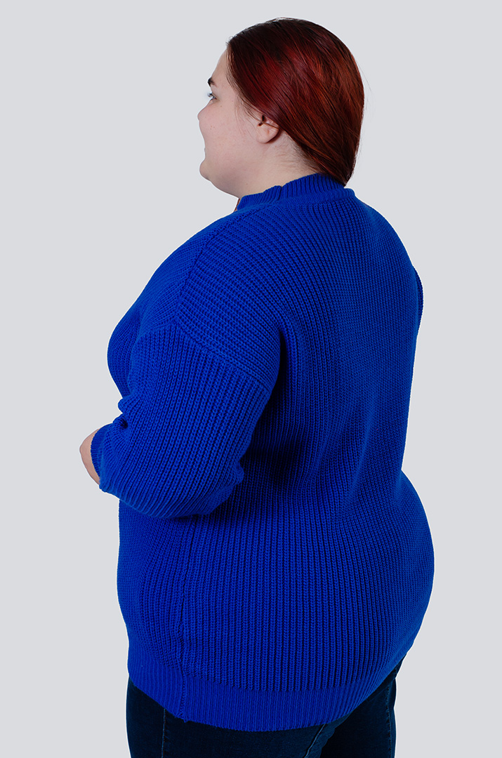 Светр короткий в'язаний під горло в різних кольорах РОЗМІРИ 54-62