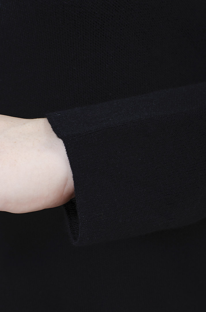 Светр короткий під горло супер батал