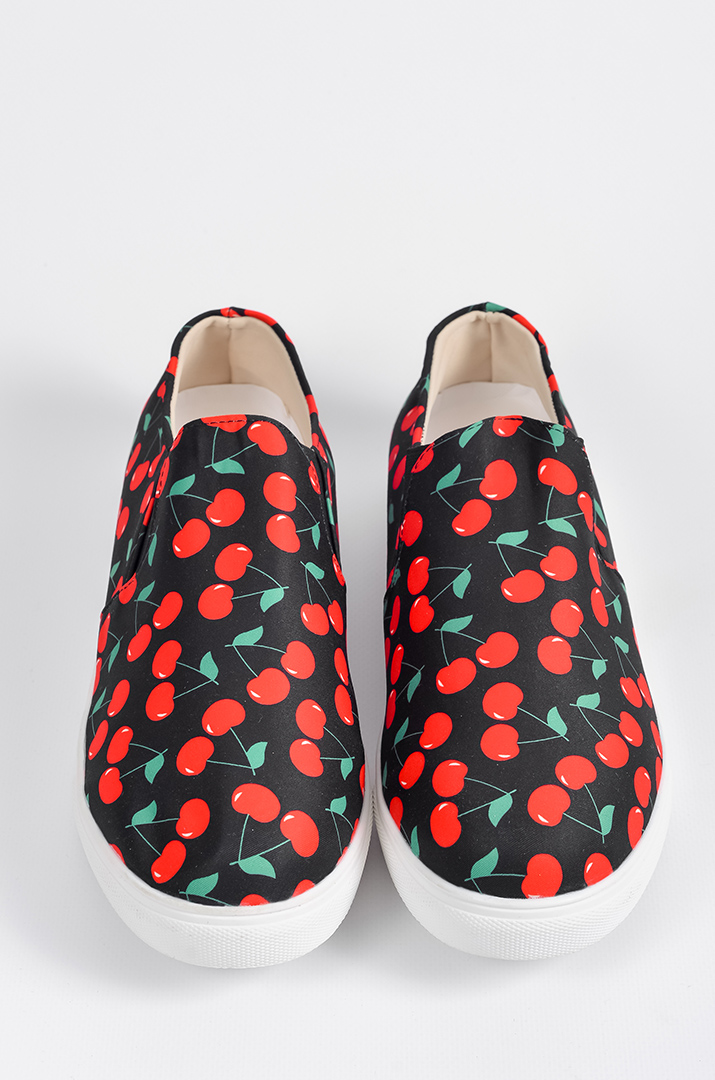 Сліпони з яскравим принтом великих розмірів