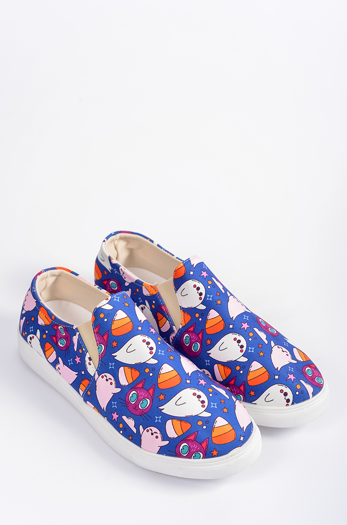 Сліпони з яскравим принтом великих розмірів