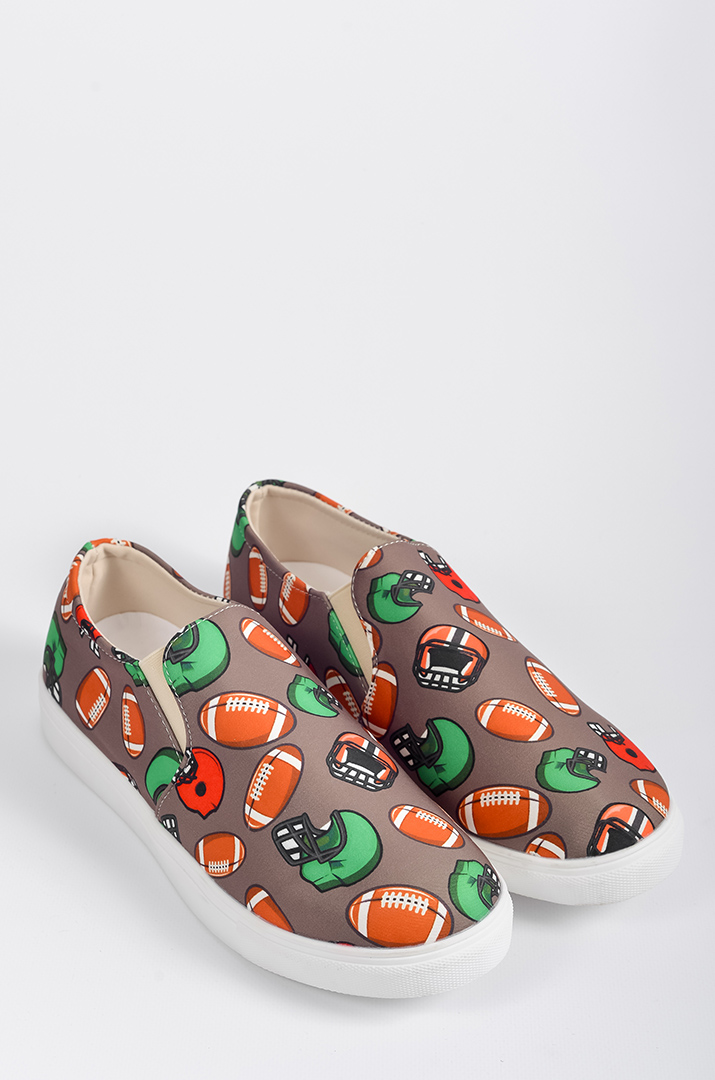 Сліпони з яскравим принтом великих розмірів