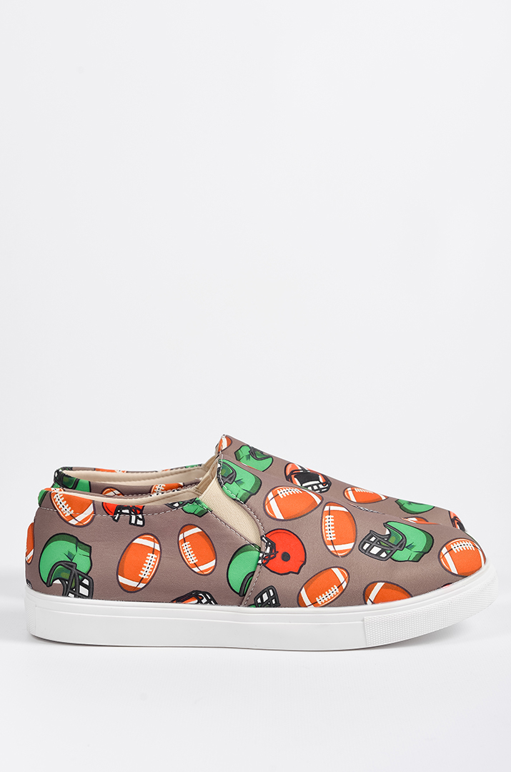 Сліпони з яскравим принтом великих розмірів