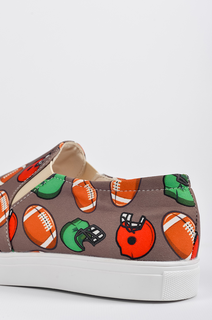 Сліпони з яскравим принтом великих розмірів