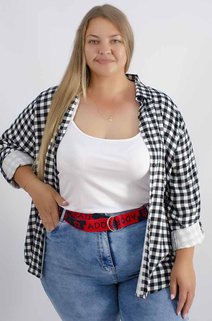 Сорочка довга супер батал