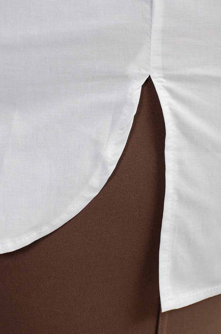 Сорочка котонова з декором великих розмірів