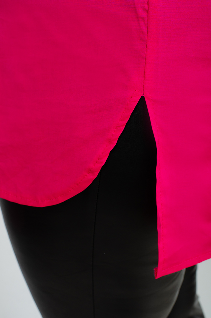 Сорочка котонова з декором великих розмірів