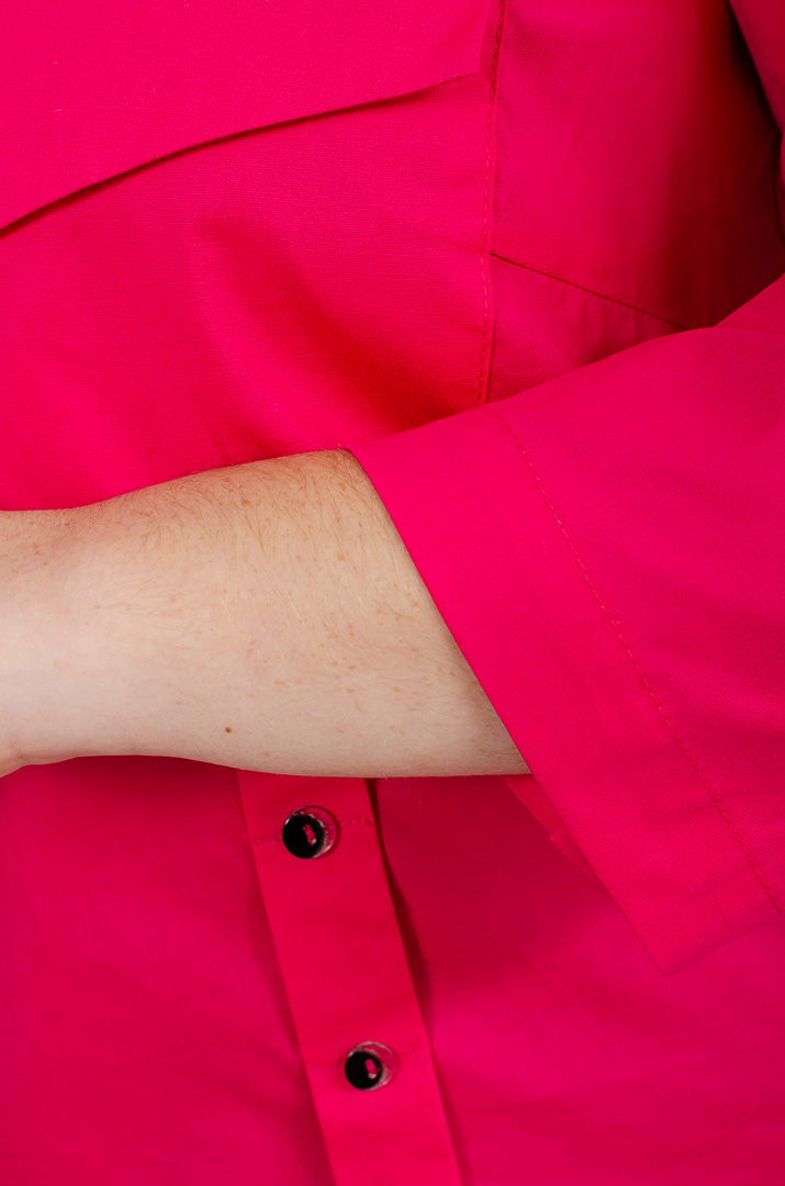 Сорочка котонова з декором великих розмірів