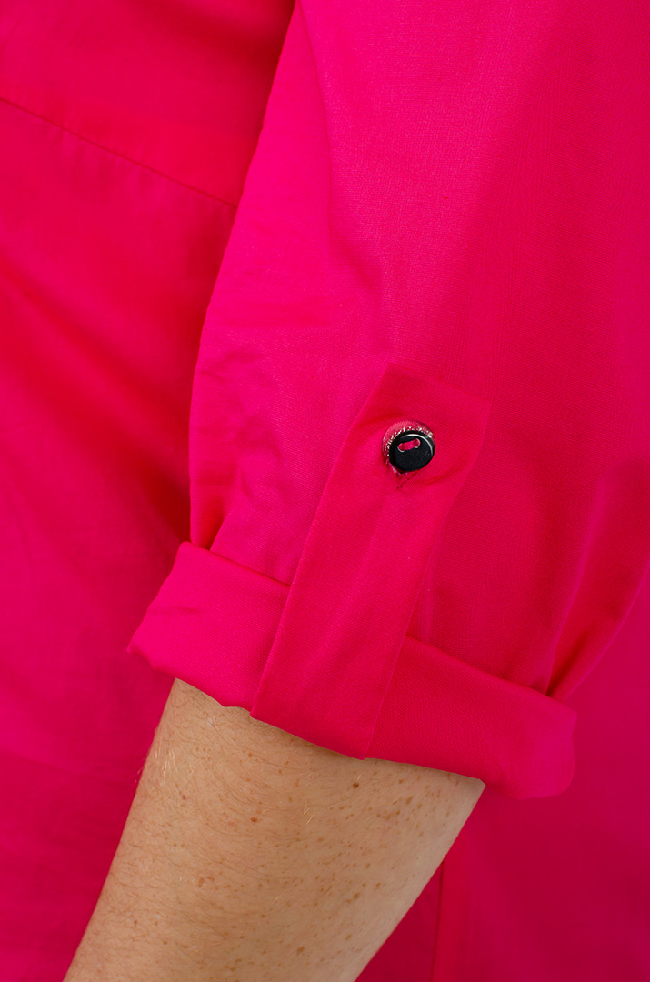 Сорочка котонова з декором великих розмірів