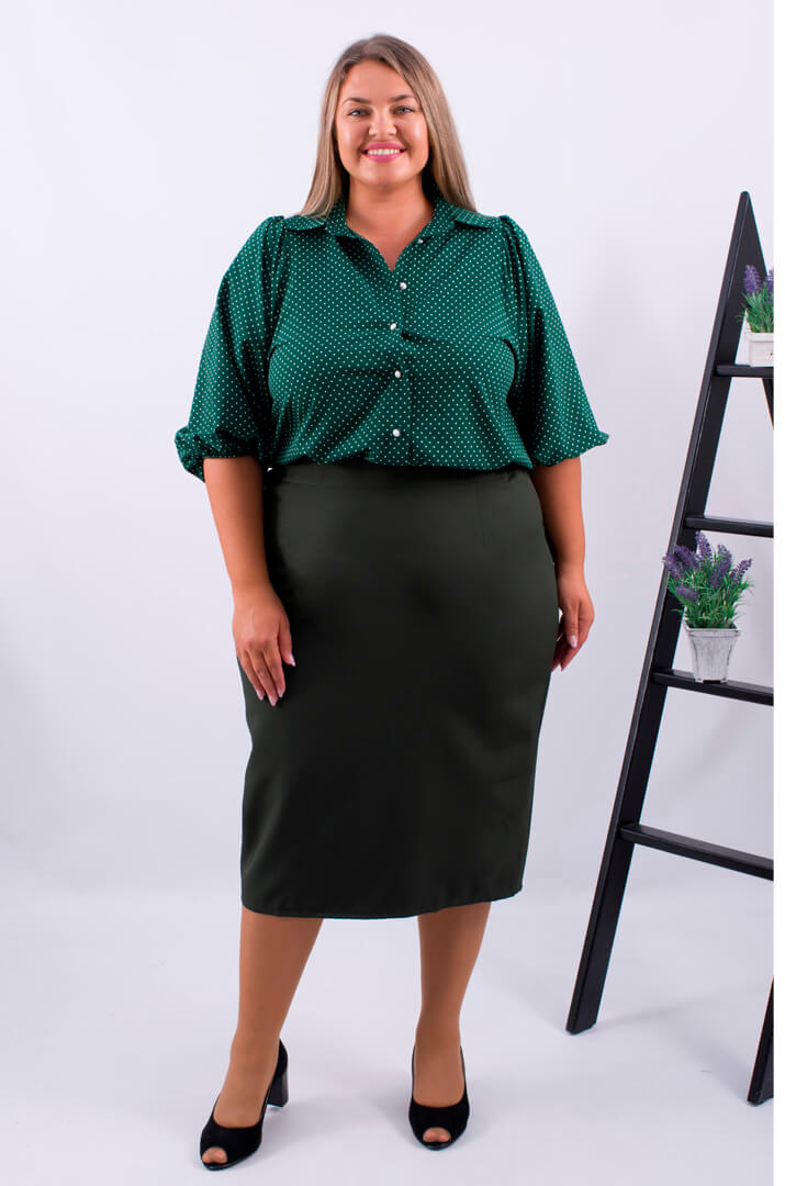 Юбка миди супер батал