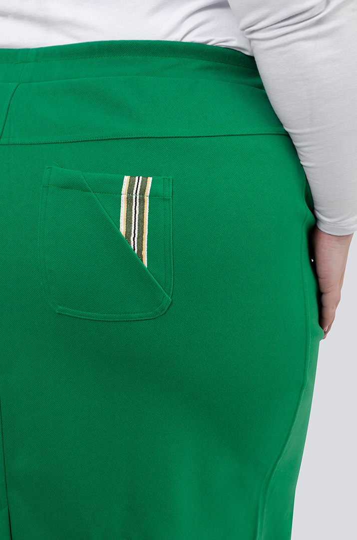 Яскрава тепла спідниця міді батал