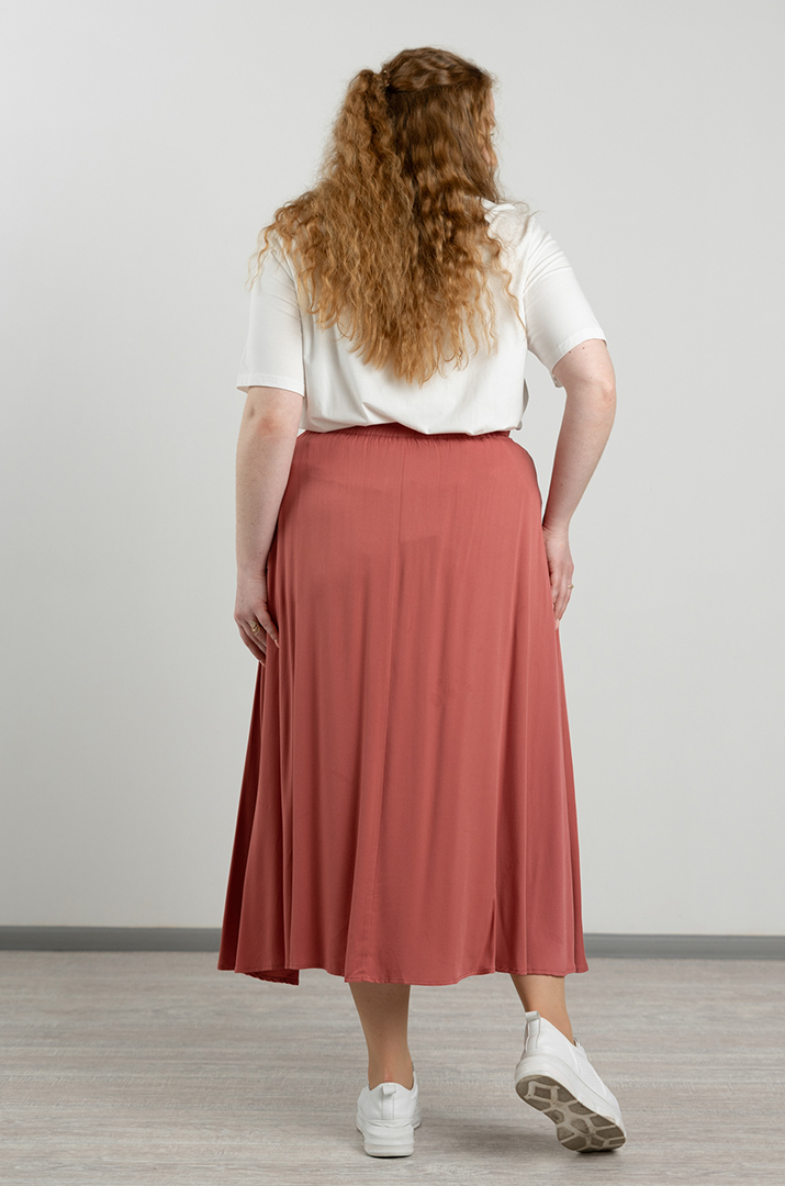 Спідниця максі в різних кольорах великих розмірів