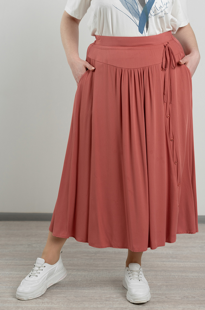 Спідниця максі в різних кольорах великих розмірів