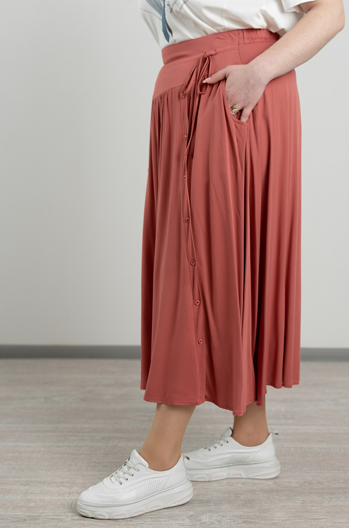 Спідниця максі в різних кольорах великих розмірів