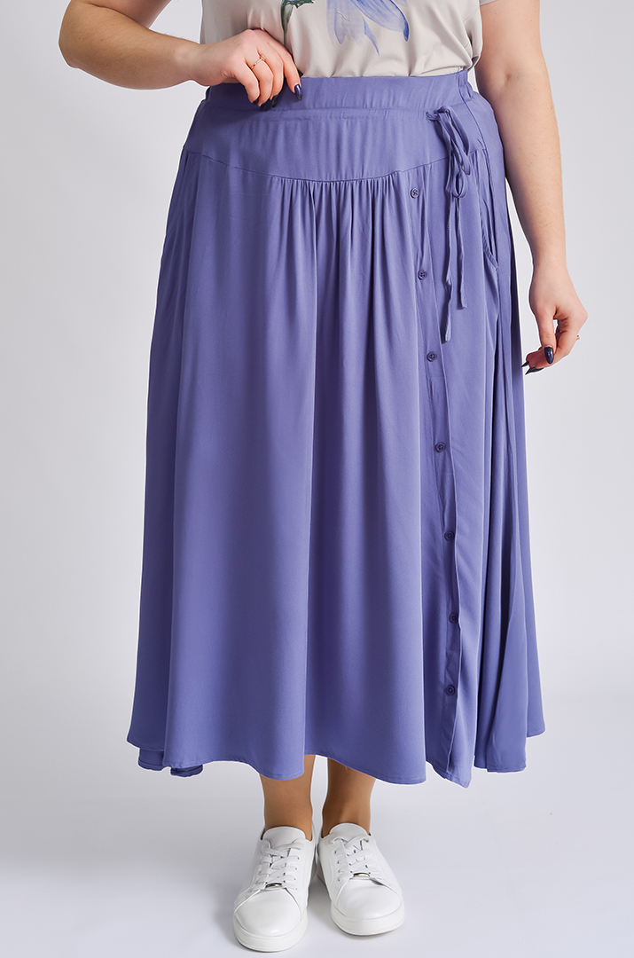 Спідниця максі в різних кольорах великих розмірів