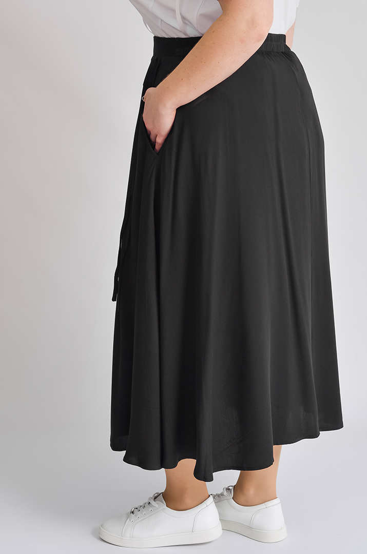 Спідниця максі в різних кольорах великих розмірів