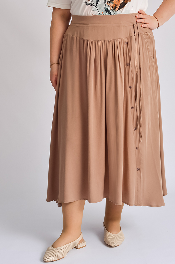 Спідниця максі в різних кольорах великих розмірів