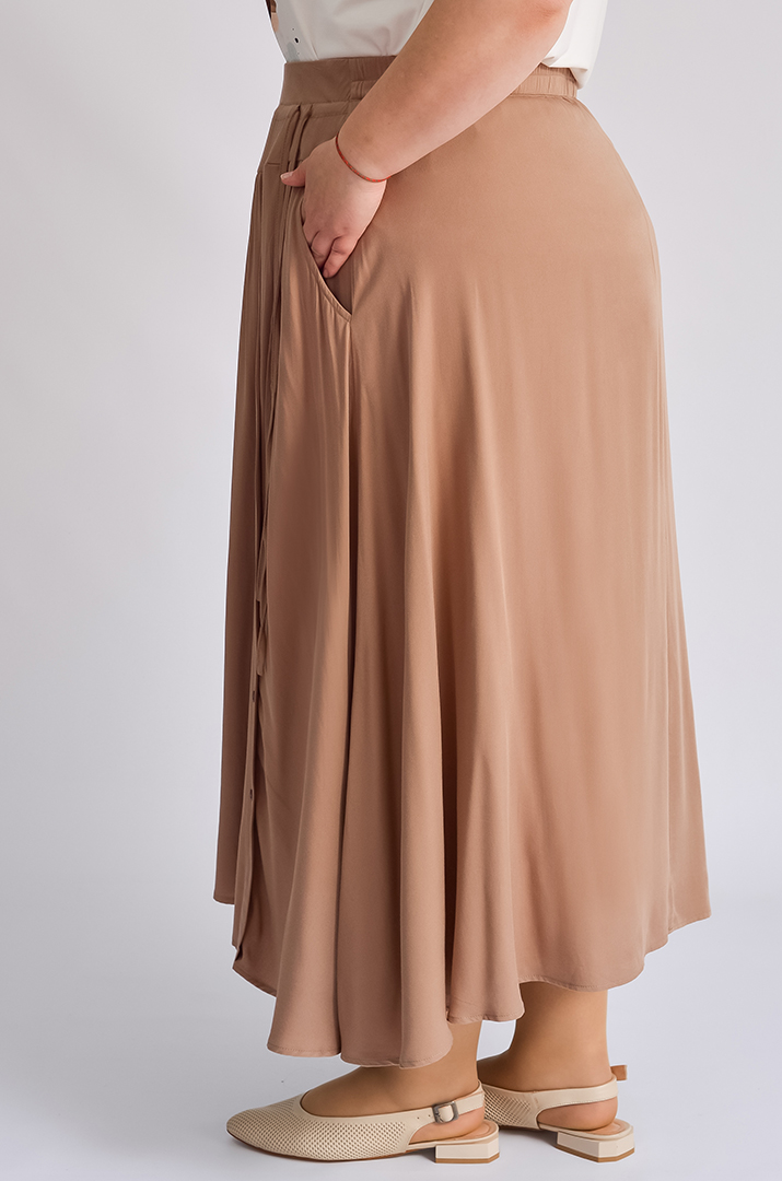 Спідниця максі в різних кольорах великих розмірів