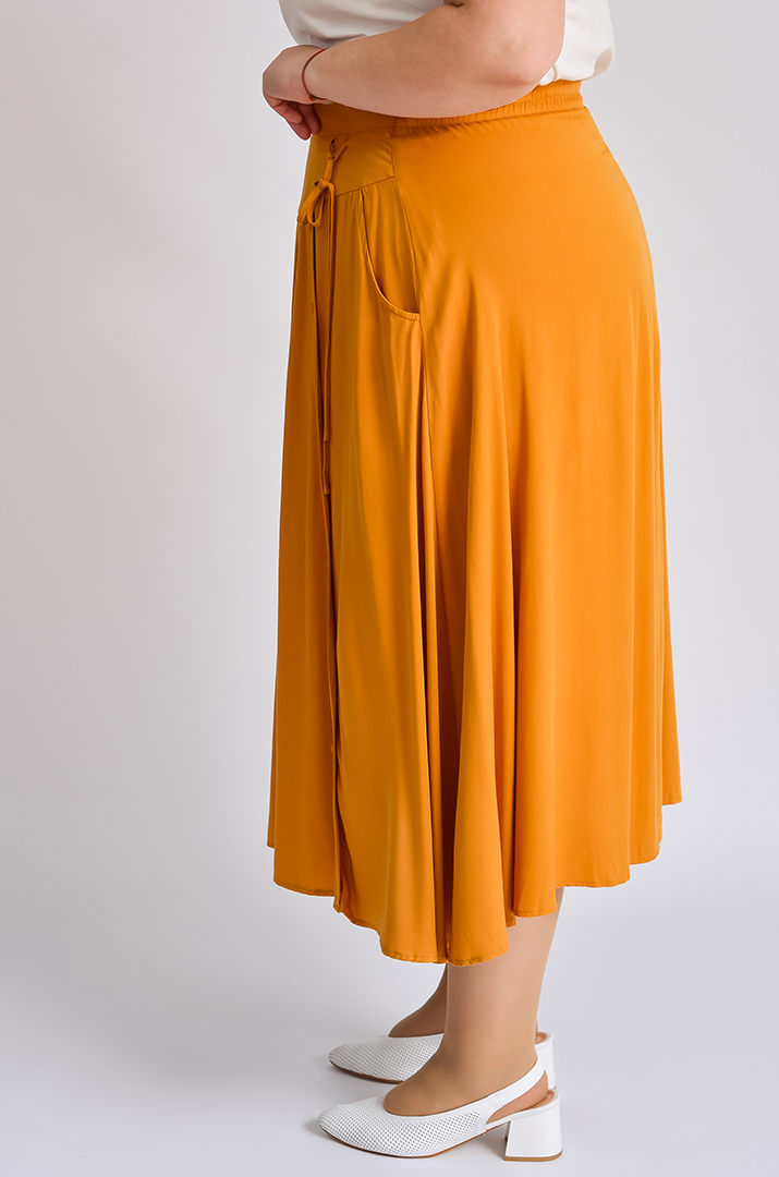 Спідниця максі в різних кольорах великих розмірів