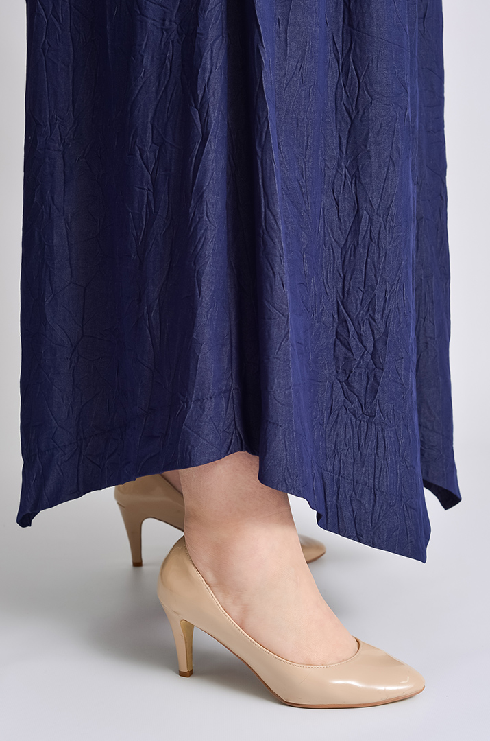 Спідниця-брюки міді великих розмірів