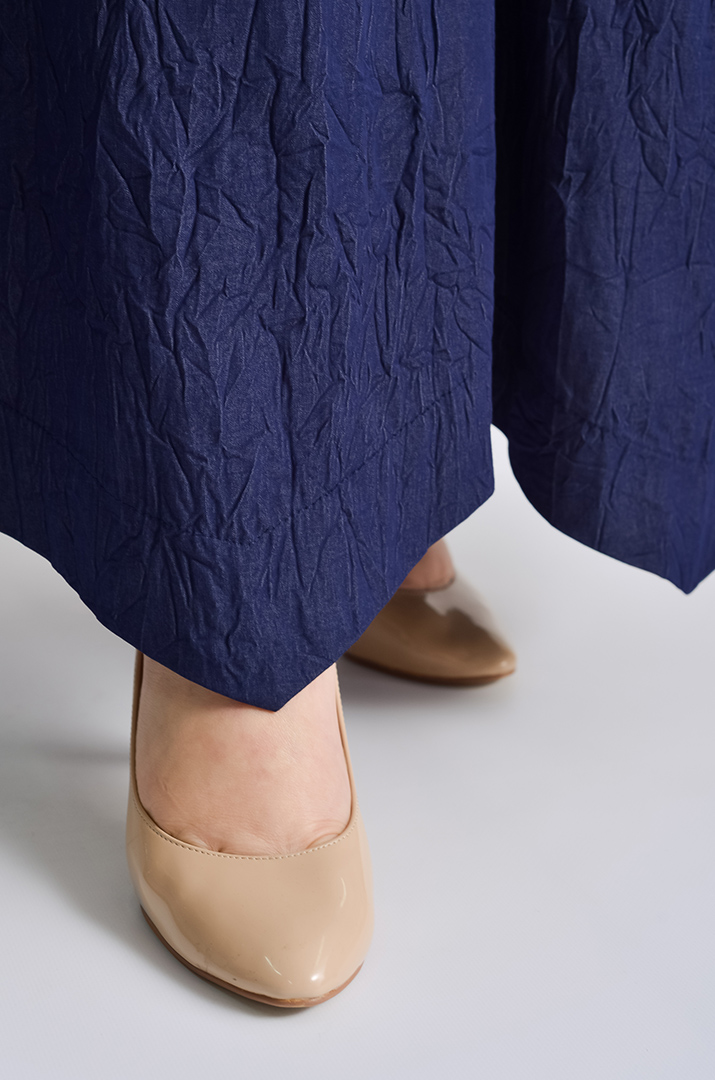 Спідниця-брюки міді великих розмірів