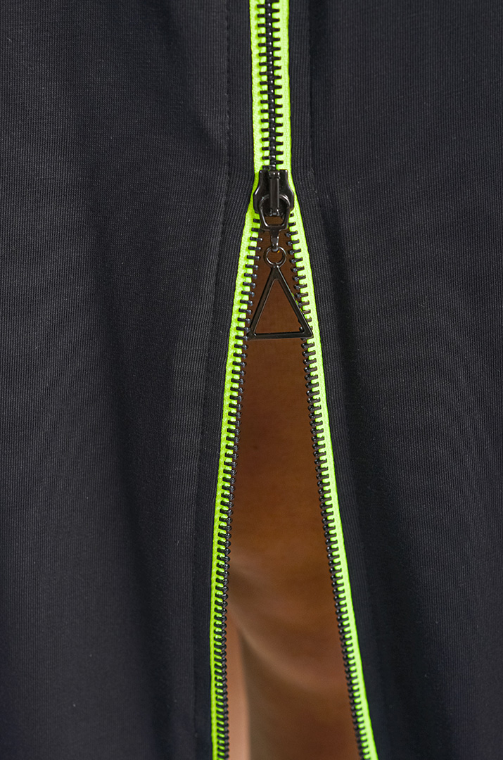 Спідниця максі з блискавками великих розмірів