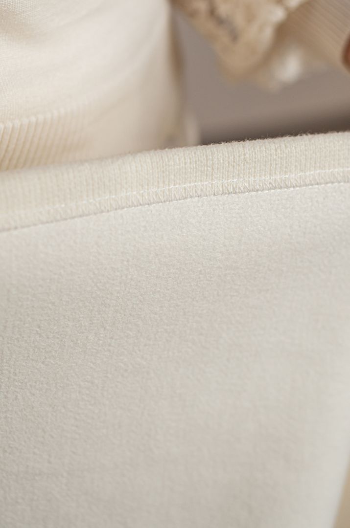 Тепла максі-спідниця з драпу з декоративними кишенями великих розмірів