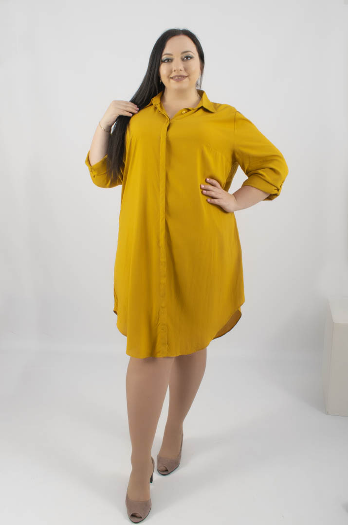 Платье миди футляр батал