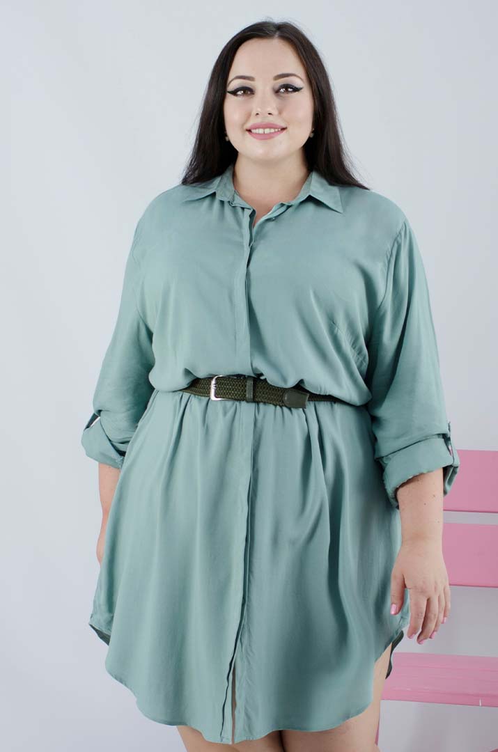 Платье миди футляр батал