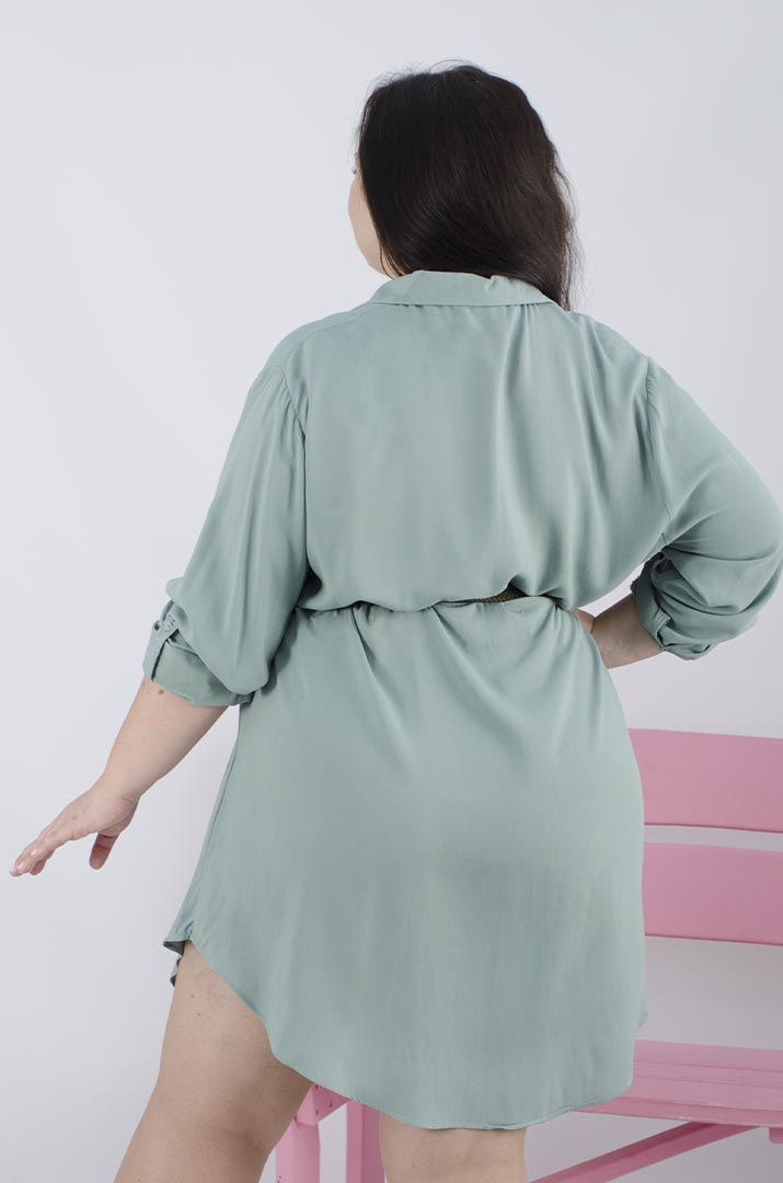 Платье миди футляр батал