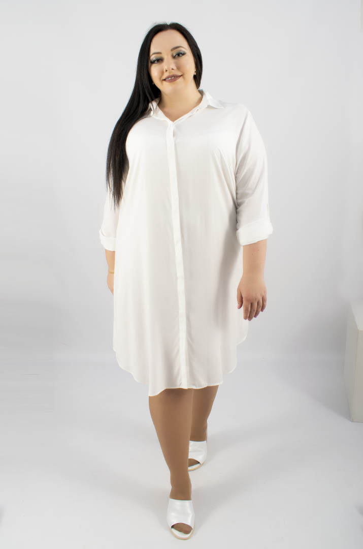 Платье миди футляр батал